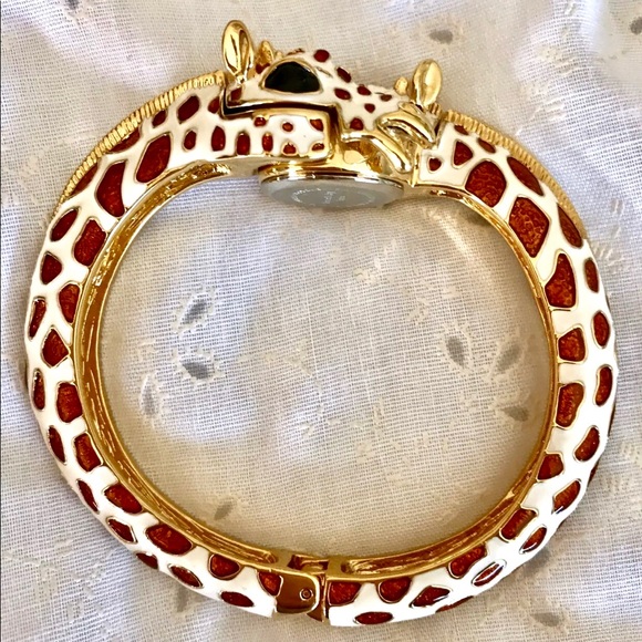KJL Kenneth Lane Giraffe Bracelet Watch - Picture 2 of 7
